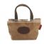 waxed canvas lunch tote bag resistant