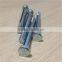 low carbon steel hex bolt zinc plated