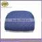 Cheap Dark Blue Polyester Quilted Pouch Style Small Cosmetic Bag with Zipper Distributor