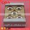 noble hand-made christmas pandents bell glass ornaments