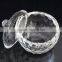 2016 glass candy jar crystal sugar bowl