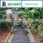 outdoor pervious concrete polymer admixture for low-volume pavements
