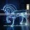 Lighting Led Acrylic Ice Show Horse,Elegant Ice Horse Decoration For Display,Horse Led Acrylic Outdoor Christmas Decorations