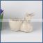 Home & garden home decor ceramic rabbit figurines