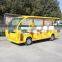 14 seats electric car electric shuttle bus 72V/5000W electric sightseeing car for sale
