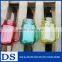 4 oz / 120ml small colored glass mason jar with lid and straw