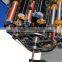Efficient adjustable and quite hose winding machine