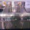 stainless steel electrical induction deep fryer with double basket, induction turkey deep fryer 380v