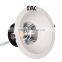 Hot selling long life Supermarket COB 12w ip65 led downlight