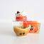 small cornucopia base lucky cat car decoration
