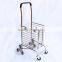 shopping trolley cart,folding laundry basket with wheels