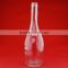 New design high quality round water glass bottles vodka glass fancy bottles 750ml clear transparent bottles