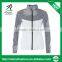 Ramax Custom Women 100% Polyeser Striped Sport Running Jacket Coat With Zip Pack Pocket