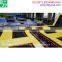 Factory price commercial amusement equipment indoor trampoline for sale