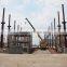 Pre made multiple span steel warehouse metal manufacture