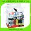 Hook and Loop Brand Heavy Duty Stick On Tape 50mm x 1m Black