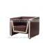 Pretty Appearance Hot Selling Comfortable Office Leather Sofa With Stainless Steel