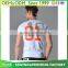 New fashion men's 100% polyester short sleeve slim fit dry fit elastic sport t shirt