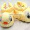 Wool Feel Fabric Newborn Baby Moccasin Shoe Pattern in Animal Shape