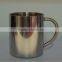 Stainless Steel Coffee Mug220/300/400ml Steel Handle Mug