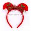 Latest Arrival excellent quality christmas decoration christmas headband with antlers with many colors