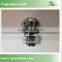 Halloween ceramic skull head with led light