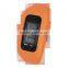 Silicone strap digital children led wrist watch