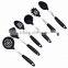 Silicone handle heat resistant durable non-toxic silicone kitchen utensils