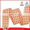 high quality tarton ribbon/plaid ribbon/checked ribbon on sale