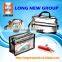 Elegant Black Edge with Zipper Travel PVC Transparent Clear Makeup Cosmetic Bag