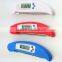 LCD Digital Probe Thermometer / BBQ Barbecue Meat Baking Thermometer / folding probe Thermometer