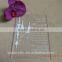 2015 unique clear/logo Acrylic wedding invitation /souvenir card
