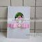 Wedding Guest Books with silk cover and ribbon
