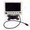 2ch Video Audio Input Remote Control HD 800*480P 7" Car Bus MP5 Rearview Monitor