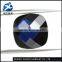 chinese cushion shape 6x6mm synthetic black sapphire