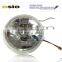5'S BMC CRYSTAL GLASS with HALO RING 12V/24VAuto Halogen Semi Sealed Beam Auto Halogen Lamp Install H4 or HID H4 Xenon Bulb