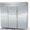 6 doors S/S commercial kitchen refrigerator / kitchen freezer