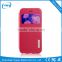 Gold Flip PU Leather View Window Protector Phone Case for iPhone 6 6s 4.7 inch