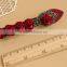 MYLOVE dark red rose hair barrette unique women hair accessory