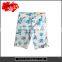 Comfortable wholesale pretty girls cotton spandex print shorts