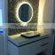 world popular CE R0HS certificate freely customized function wall mounted bright bathroom touch screen sensor LED mirror