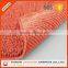 100% polyester microfiber chenille mat