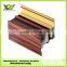 Good quality wood color aluminum profile extrusion