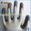 BSSAFETY gray nitrile palm coated glove