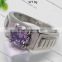 Guangzhou Factory Wholesale titanium stainless steel ladies engagement ring