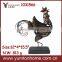 Hot sale Polyresin black elephant/ chicken figurines