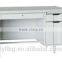 Hot sale steel office desk, computer table with key board