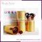 Wholesale Cylinder cosmetics makeup brush set 12pcs makeup brush set