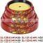 Round plastic decorative sushi plate