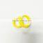 Beautiful design silicone wedding ring;colorful silicone wedding ring